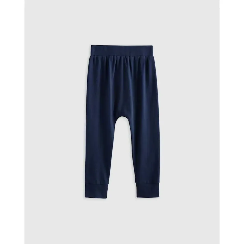 NWT Quince Washable Cashmere Jogger Navy Blue Size 12